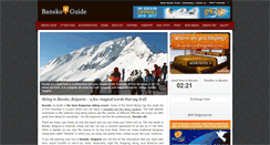 Desktop Screenshot of bansko-guide.com